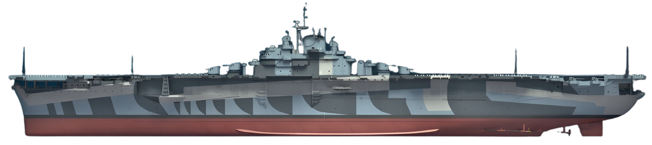 USS Bunker Hill (CV-17) là tàu sân bay thuộc lớp Essex và được đưa vào hoạt động vào tháng 3 năm 1943, và đã phục vụ trong nhiều chiến dịch tại Mặt trận Thái Bình Dương. Trong cuộc không kích vào Yamato, con tàu lúc này mang theo Không đoàn số 84 (113 máy bay), trong đó bao gồm 15 máy bay SB2C-4 Helldiver và 15 máy bay TBM-3 Avenger. 