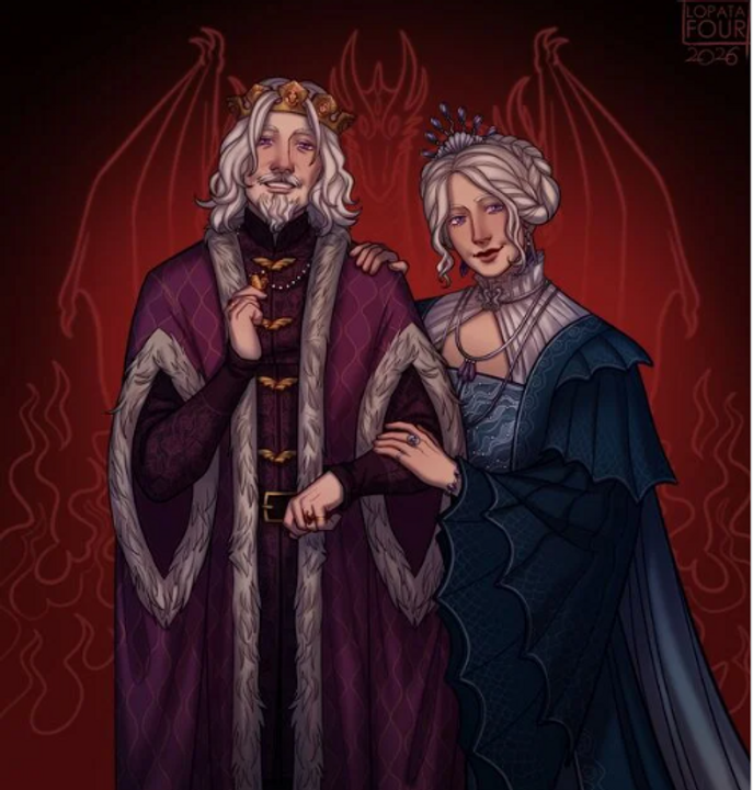 Vương tử Aeyns và tiểu thư Alyssa