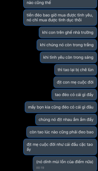 Chán đời tôi nhắn linh tinh lên nhóm của nhà Ngoại rồi out nhóm.