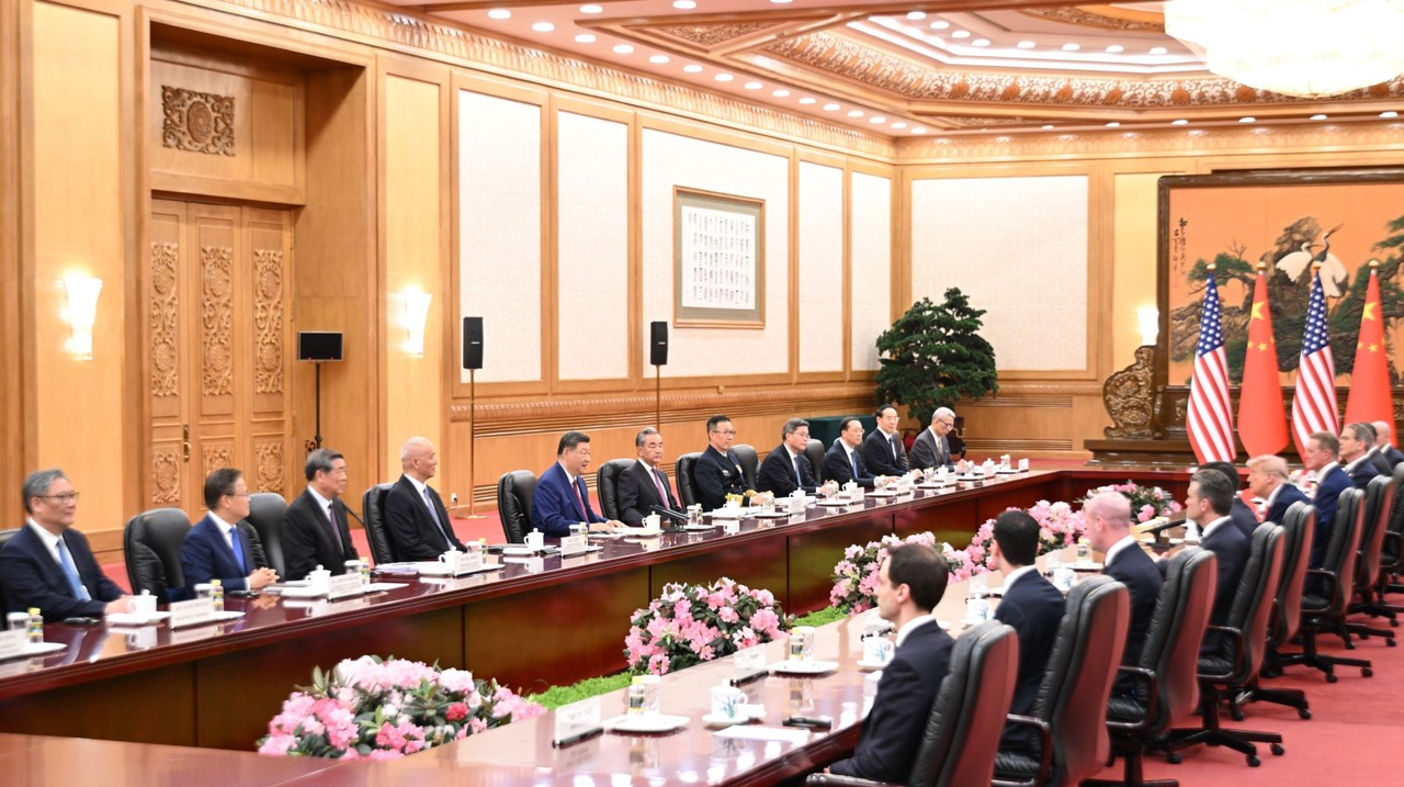 Cuộc hội đàm giữa Chủ tịch Trung Quốc Tập Cận Bình và Tổng thống Mỹ Donald Trump tại Bắc Kinh ngày 14/5/2026