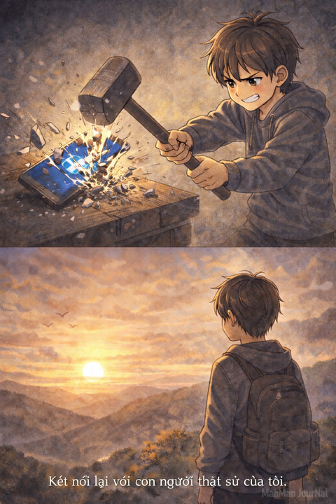 Hành trình này vốn dĩ cô độc và đầy thử thách, nơi mọi quy tắc '10 bước để làm mới' đều trở nên vô nghĩa