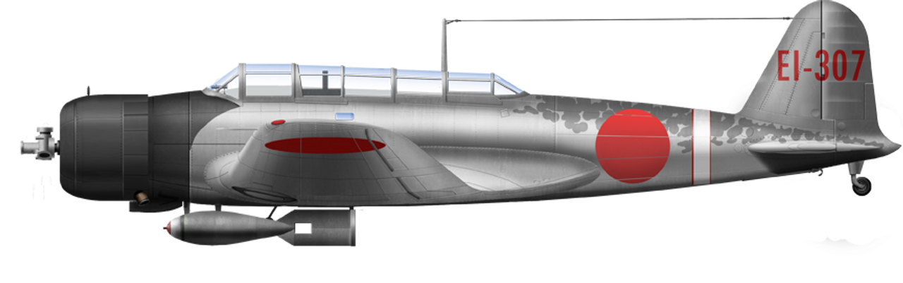 B5N-2 của tàu sân bay IJN Shokaku trong cuộc tấn công Trân Châu Cảng.