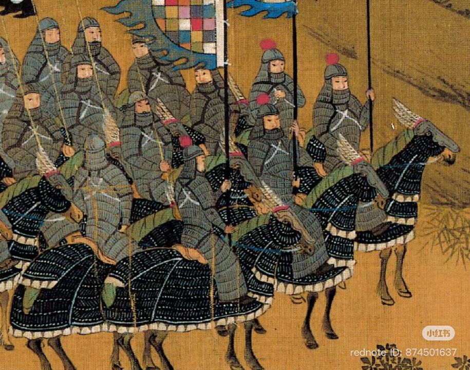 Kỵ binh thời Tống. 