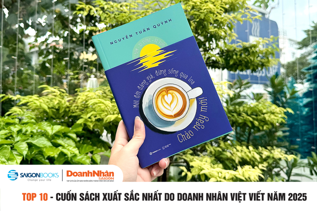 Chào ngày mới - Một đời đáng giá, đừng sống qua loa của tác giả Nguyễn Tuấn Quỳnh là cuốn sách lan tỏa tinh thần sống tỉnh thức và giá trị nhân văn trong từng ngày làm việc và cống hiến.