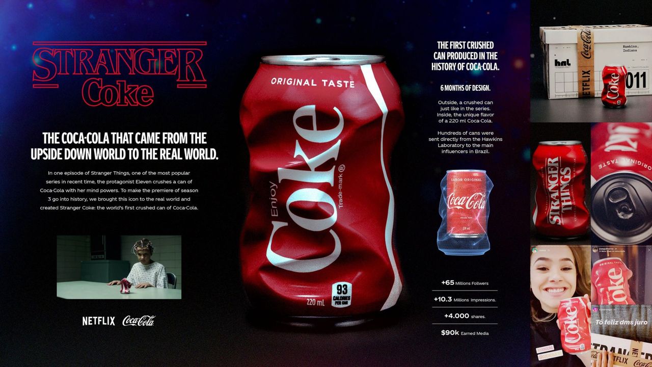 <i>Thương hiệu Coca-Cola thường xuất hiện ở nhiều phân cảnh của Stranger Things.</i>