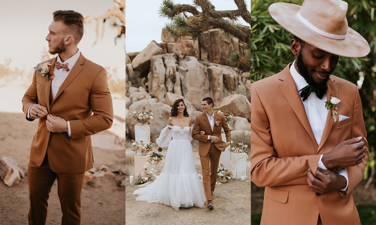 <i>Kiếu dáng trang phục chú rể mùa thu lịch lãm</i>