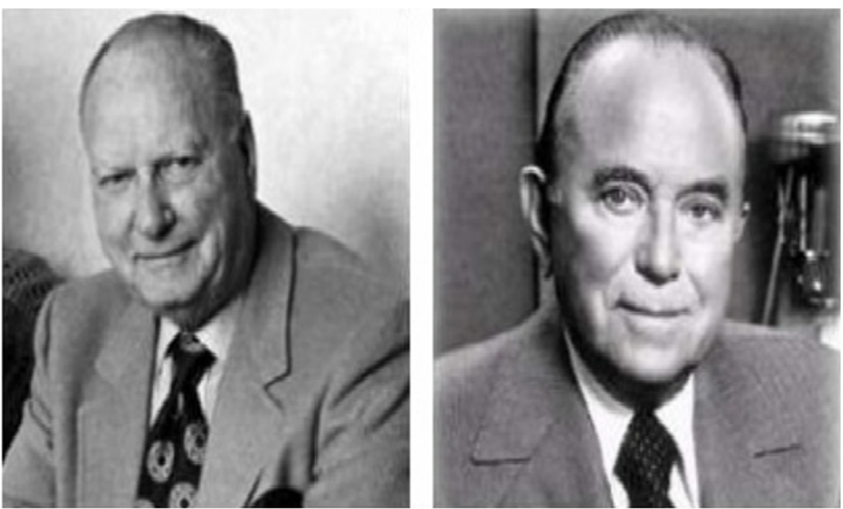 Ảnh :Richard McDonald bên trái và Maurice McDonald bên phải