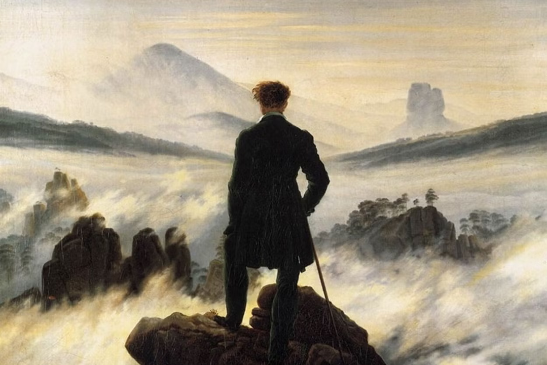 Nguồn: Wanderer above the Sea of Fog, Caspar David Friedrich's 1818