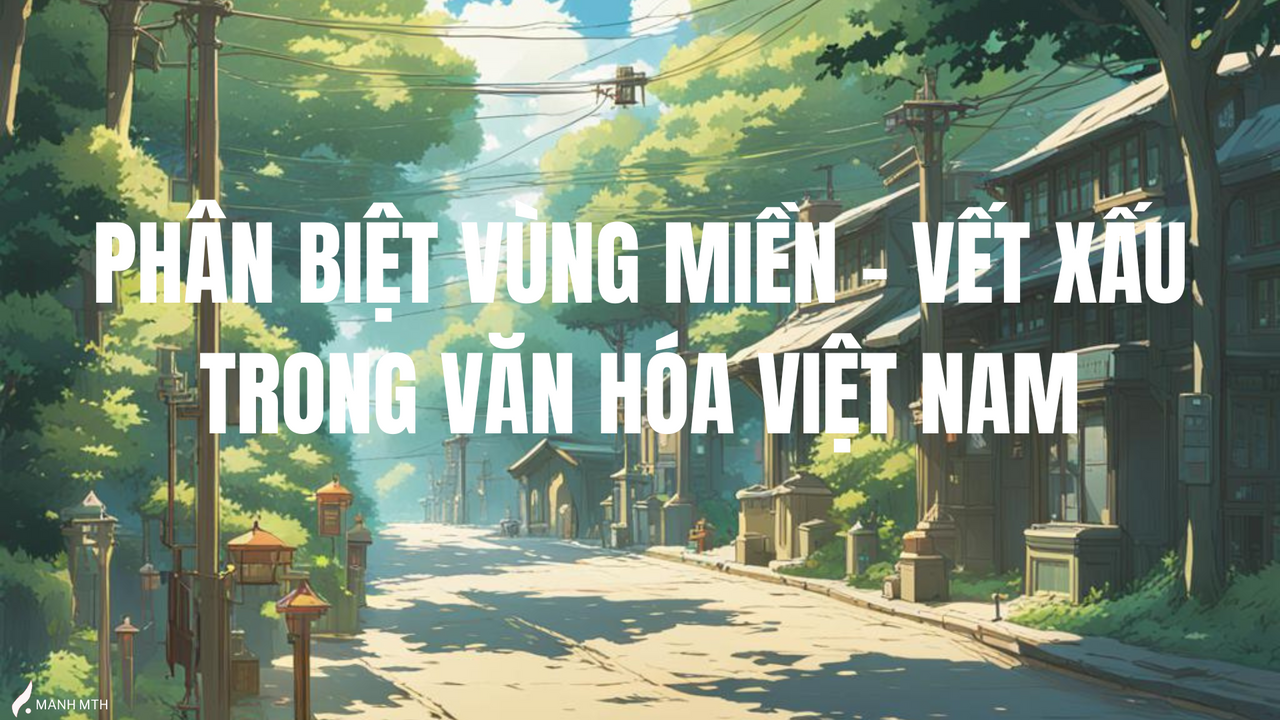 Phân biệt vùng miền là một vấn đề nhức nhối trong xã hội Việt Nam, tồn tại từ lâu đời và chưa có dấu hiệu thuyên giảm. Hiện tượng này thể hiện qua những hành động, lời nói miệt thị, kỳ thị, đánh giá thấp người khác dựa trên xuất thân địa phương của họ.