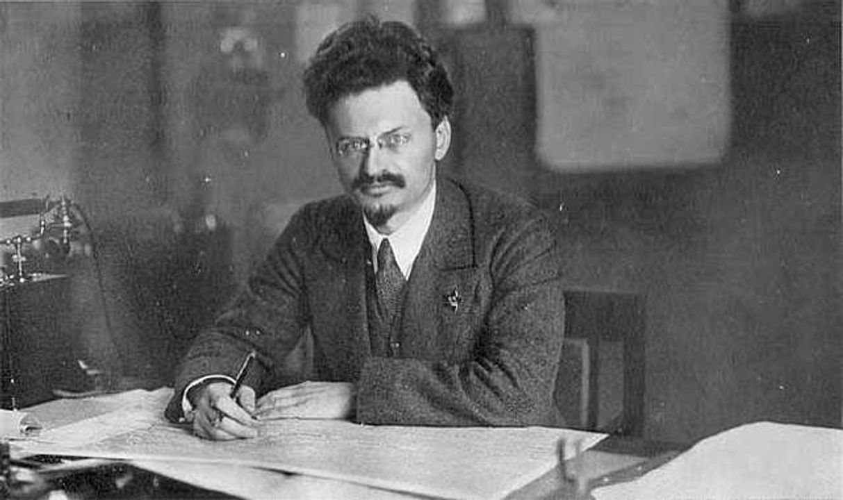 Leon Trotsky, 1918. / Ảnh: Miền công cộng