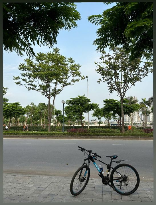 <i>Trong tuần này sẽ nhờ má đi thay cái săm của bánh sau ^^ lần trước đi Hồ Tây đã phải vá 2 miếng rồi =))))))) tội nghiệp em nó ^^</i>