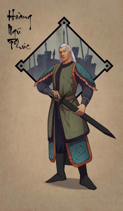 Việp Quận công Hoàng Ngũ Phúc, tranh: Đại Việt kỳ nhân