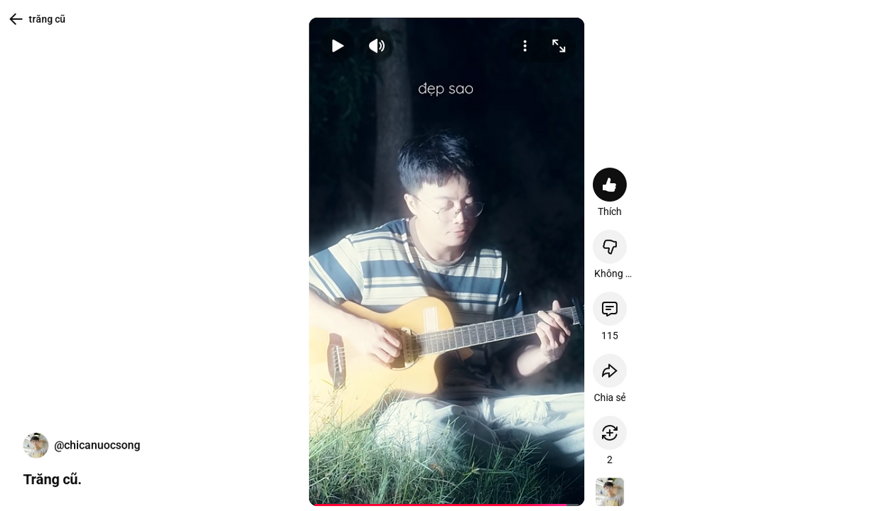 Trăng cũ. - Nam Nhân