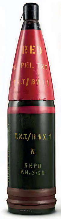 Loại đạn xuyên giáp có mũ này được trang bị cho các thiết giáp tuần dương của cả hai hạm đội Anh và Đức.