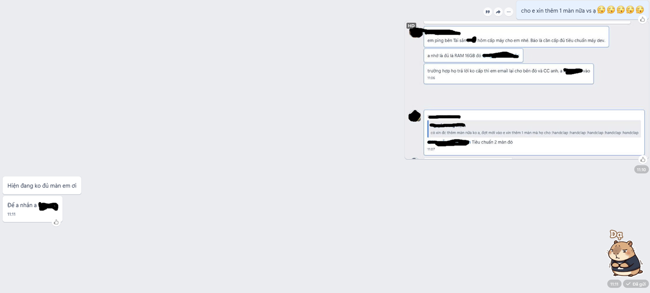 Nếu có thêm 1 màn nữa, mình đánh giá năng suất tăng thêm được 5-15% luôn đấy