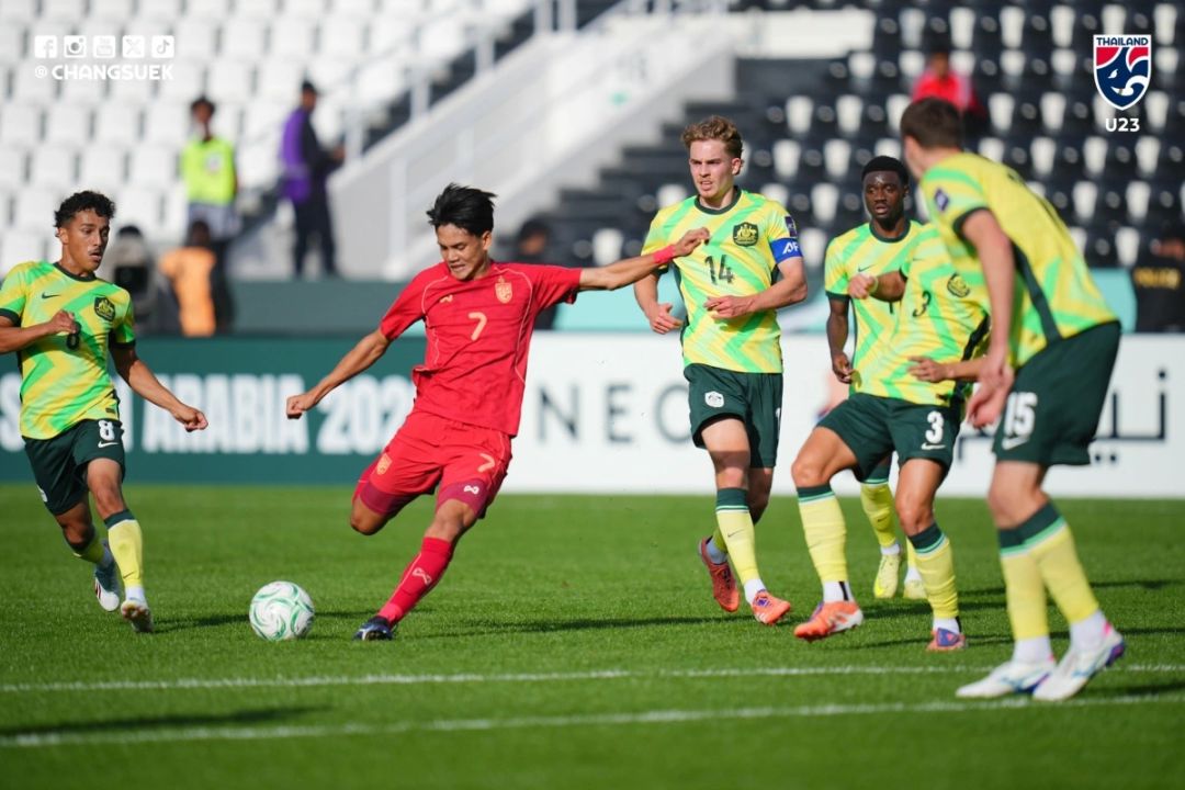 U23 Thái Lan đấu U23 Úc tại U23 Châu Á 2026