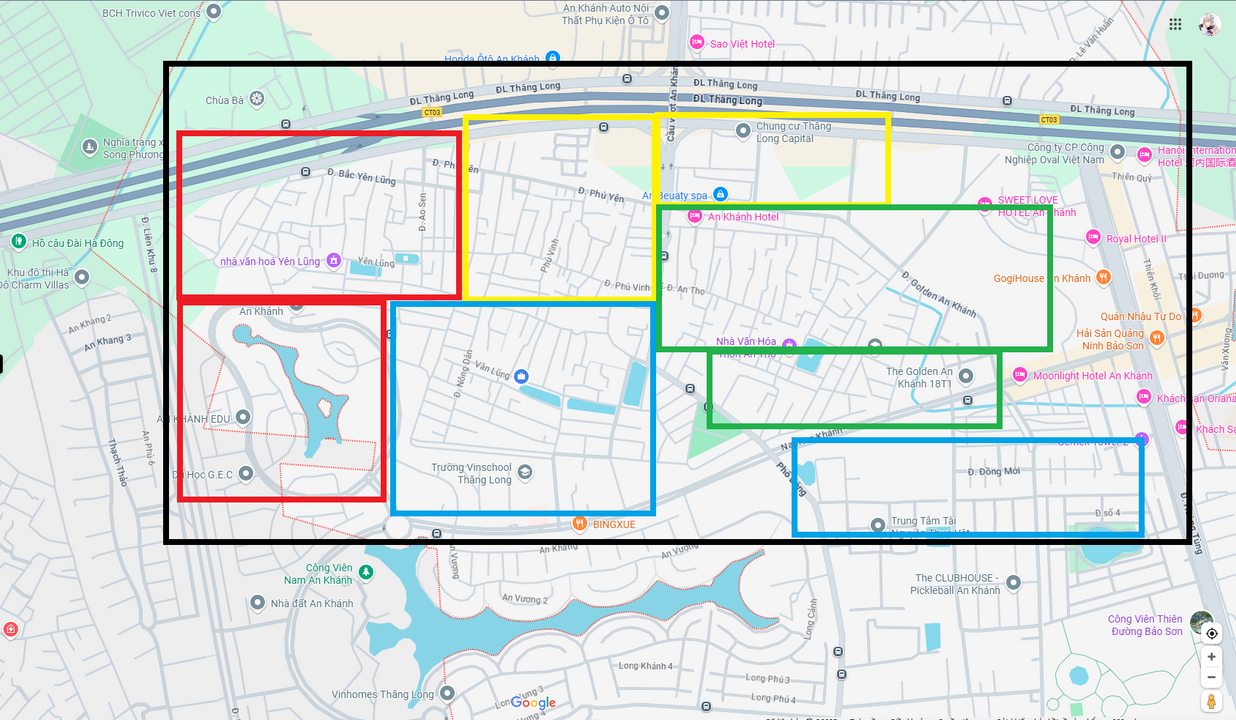 Bản đồ xã An Khánh