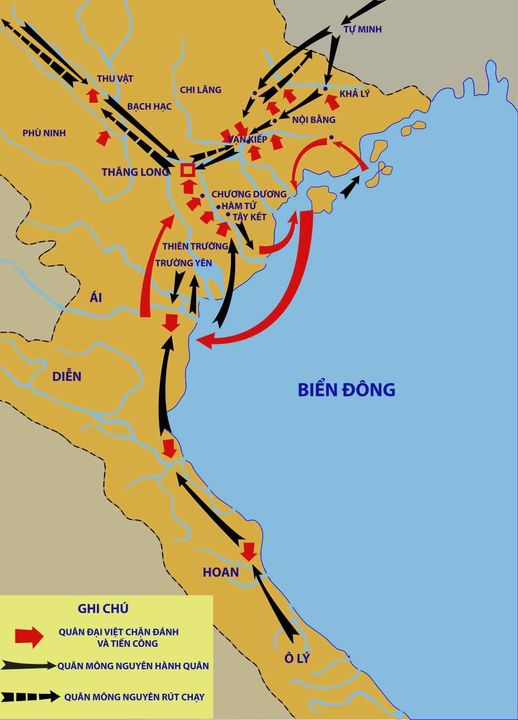 Lược đồ cuộc chiến lần thứ hai