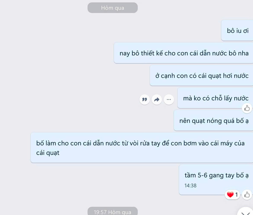 My dad didnt even reply to me =))))))) haha