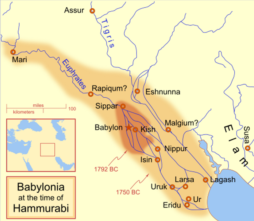 Babylon dưới thời vua Hammurabi