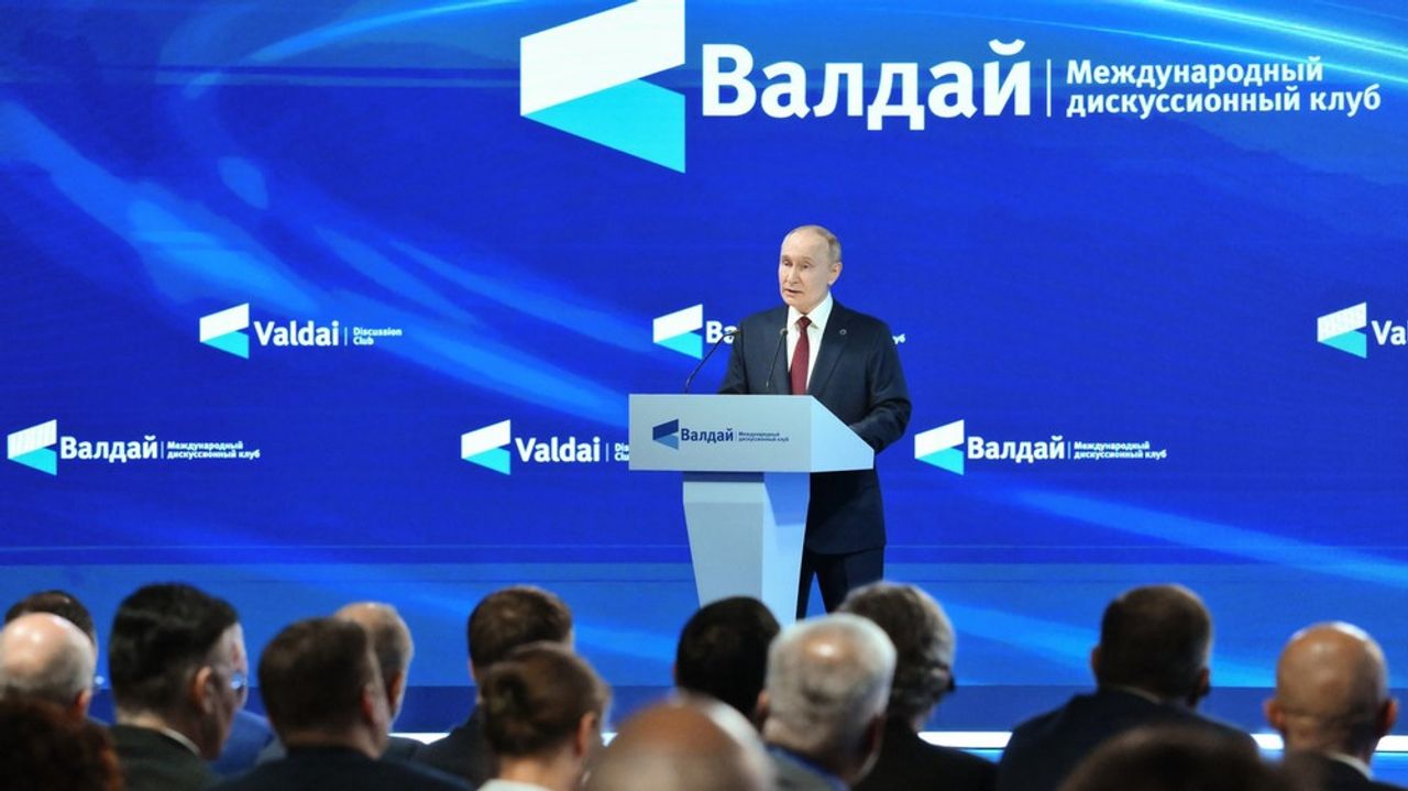 Putin phát biểu tại Valdai