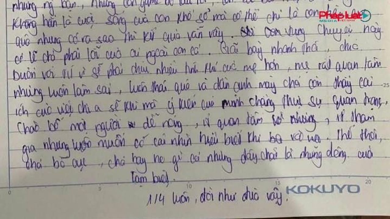 Bức thư tuyệt mệnh