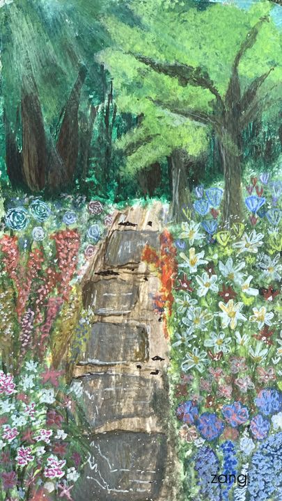 Vườn hoa của Yen