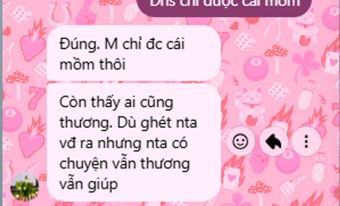 Và đây là nguồn gốc cho cái khổ của Hoa
