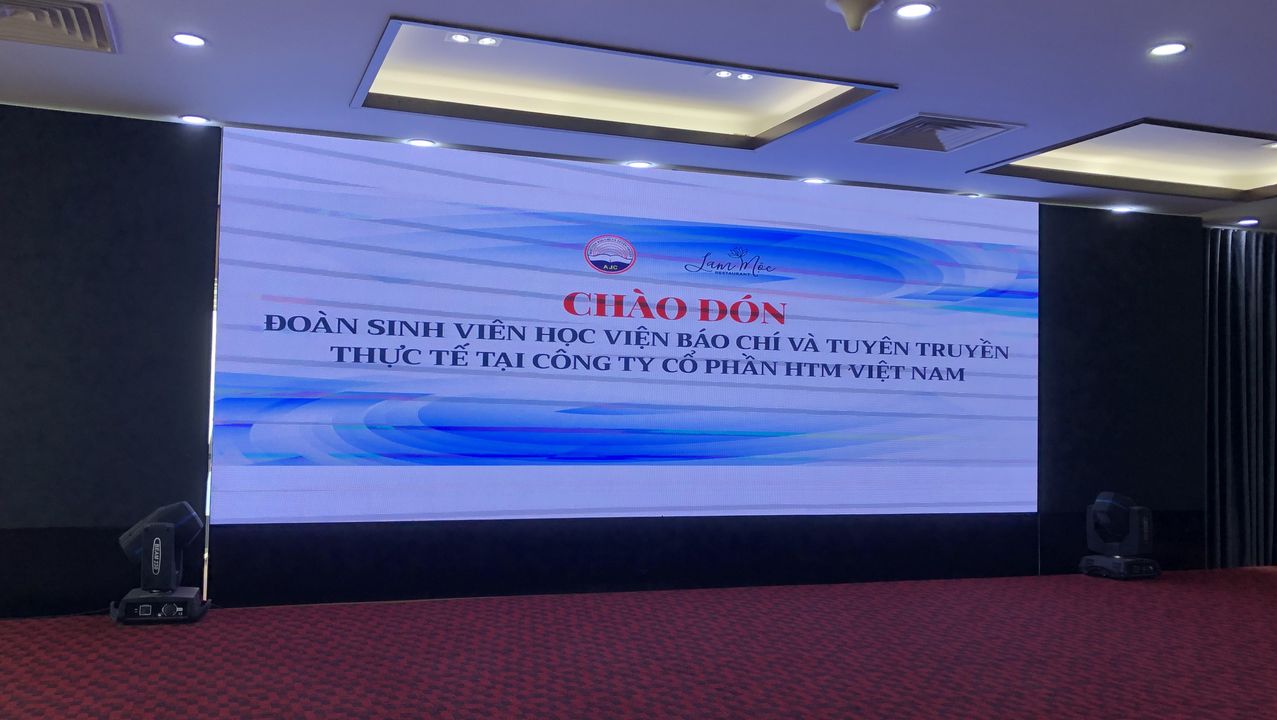 Công tác chuẩn bị của công ty tiếp đón đoàn sinh viên viện Báo chí - Truyền thông