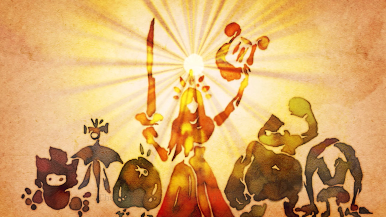 Nữ thần Hylia và các tộc trong trận chiến cuối cùng