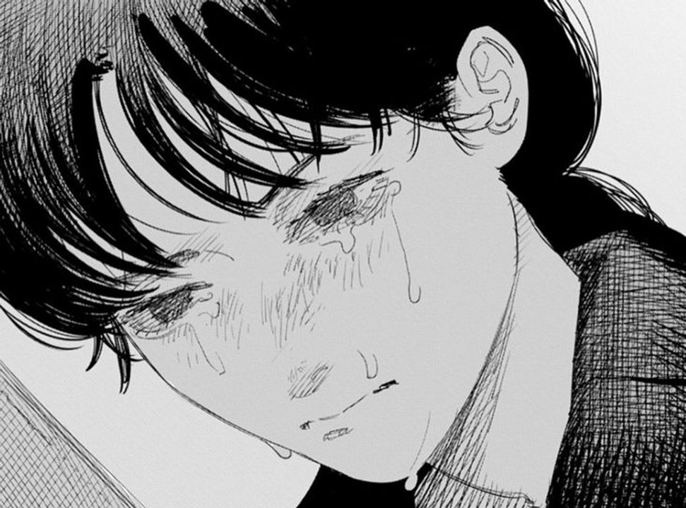 Phản ứng của Fujino trước cái chết của Kyomoto. 