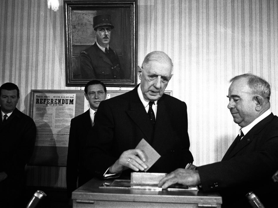 de Gaulle và cuộc trưng cầu dân Ý năm 1969