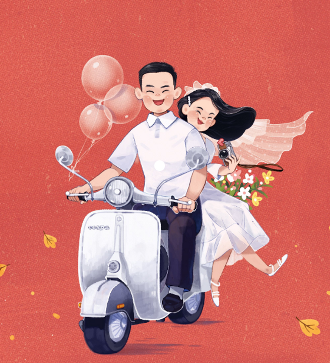Mình đã có một chiếc Wedding trọn vẹn cảm xúc. Nguồn ảnh: #diephoho