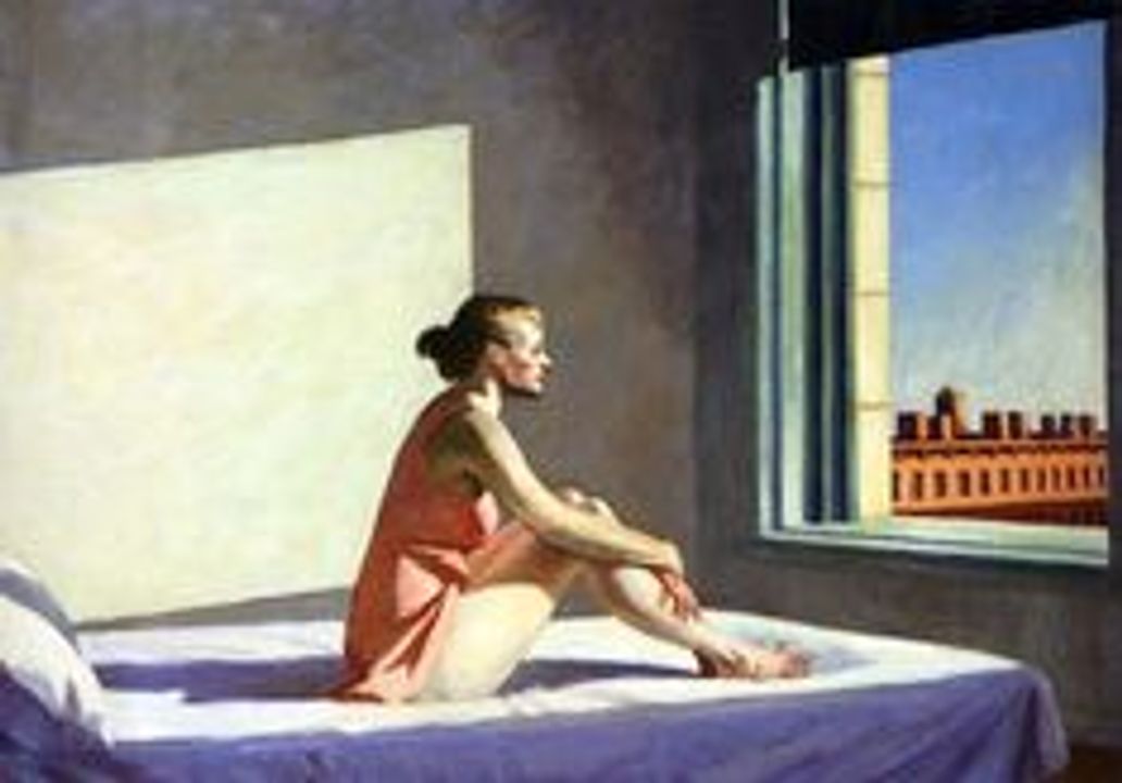 Morning sun (1952) by Edward Hopper