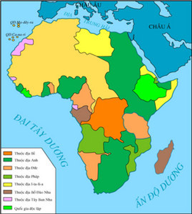 Các thuộc địa Châu Phi