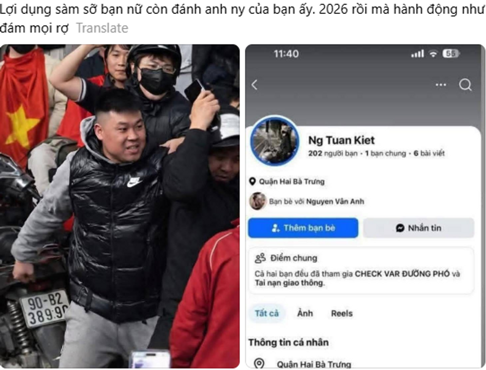 Phốt rõ cả mặt thế này thì chỉ có cách cạo đầu đi tu mới sống được