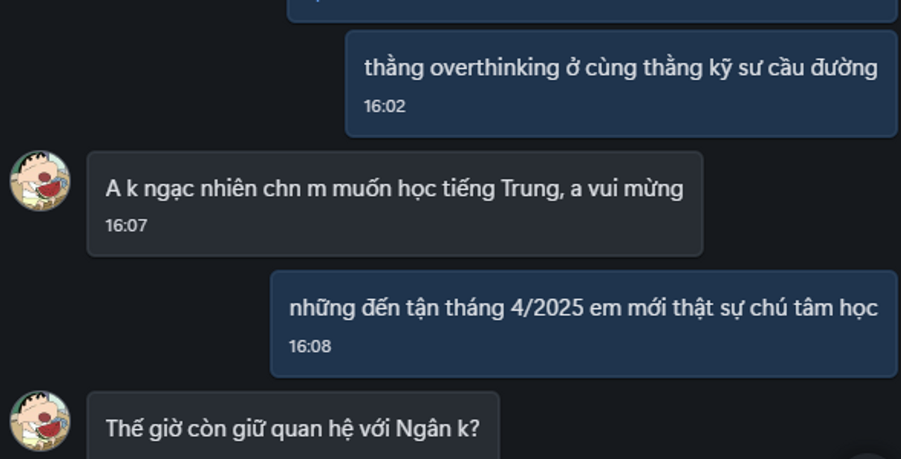 Cảm ơn anh.