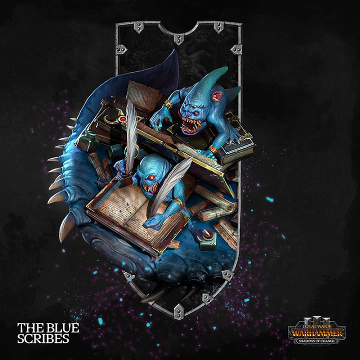 P'tarix điên cuồng viết bằng một chiếc lông vũ (ở dưới) Xirat'p đọc những dòng chữ được viết ra để kiểm tra lỗi (ở trên)