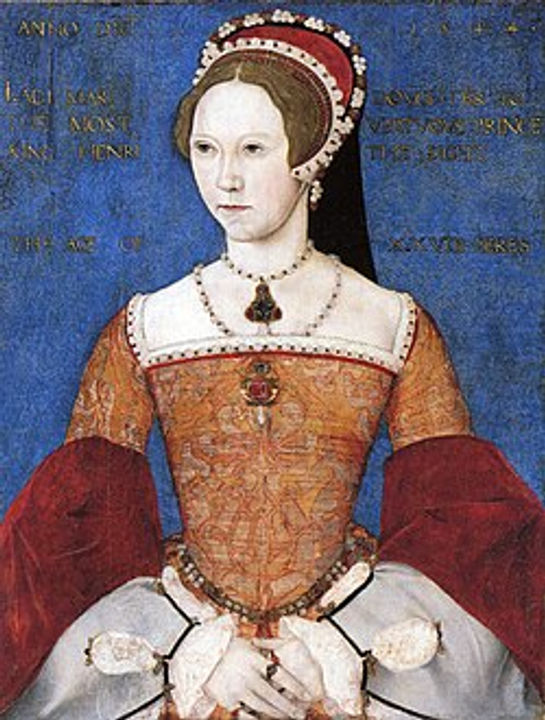 Hình ảnh Mary Tudor.