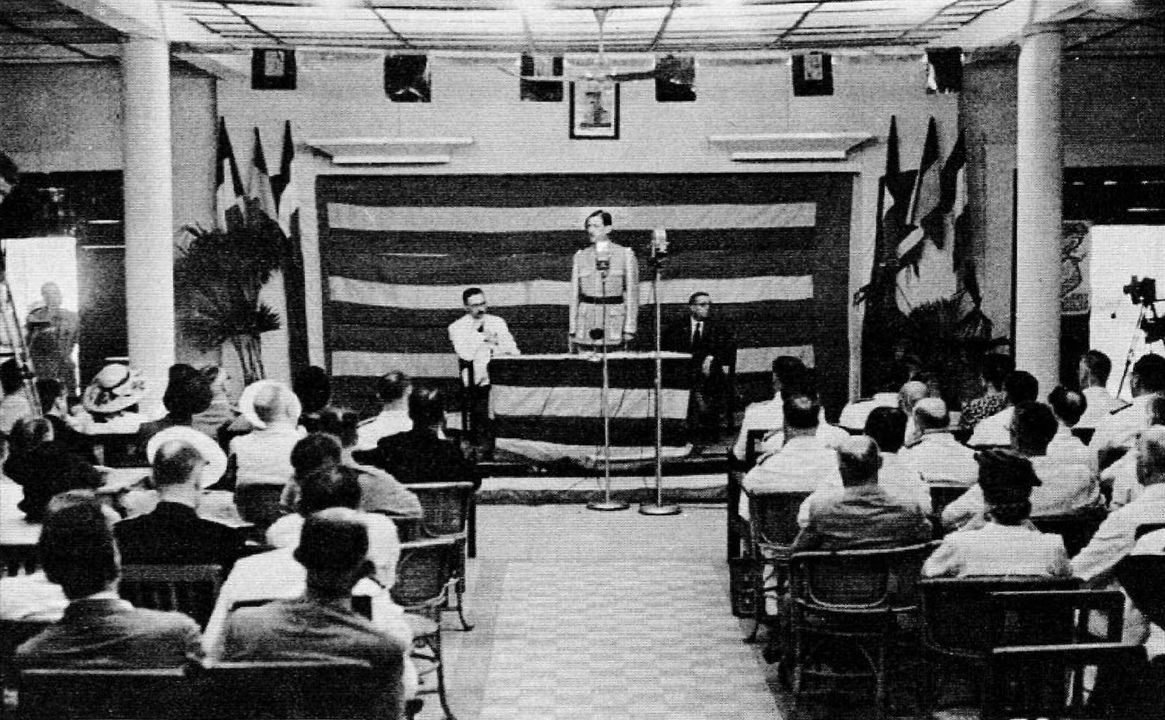 de Gaulle tại Brazzaville 