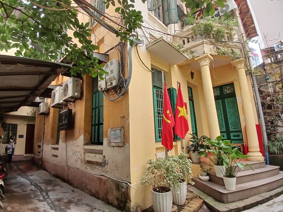 Biệt thự cổ đã được chuyển đổi mục đích sử dụng.