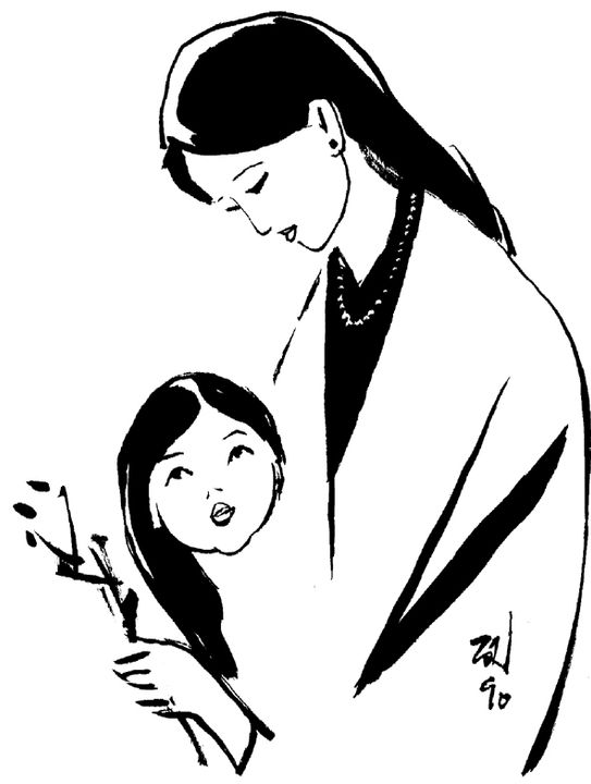 Có những lúc tôi và mẹ hòa thuận