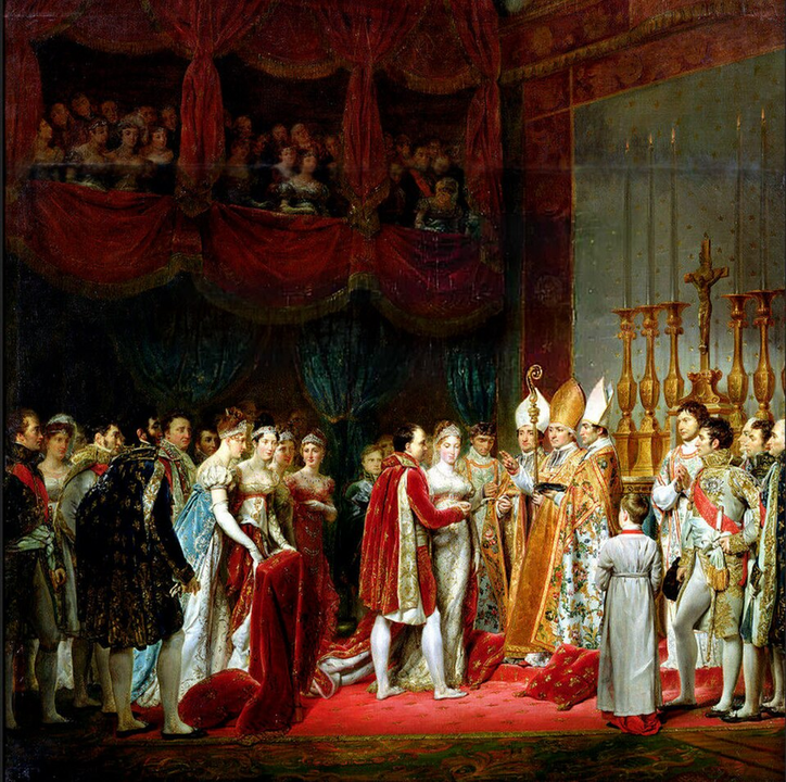 <i>Mariage de Napoléon Ier et de Marie-Louise của Georges Rouget</i>