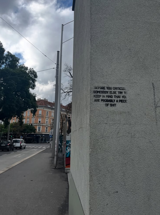 (Bức ảnh cuối cùng tôi chụp ở Graz để tạm biệt thành phố đáng yêu ấy)