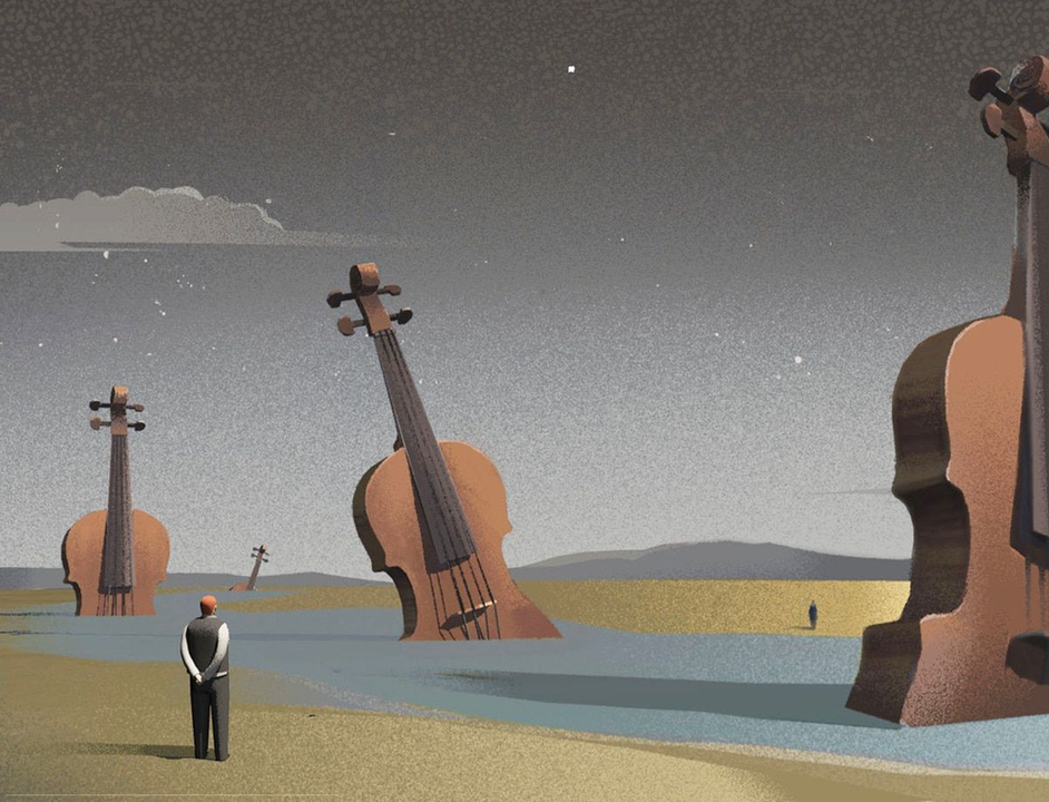 The illustration is by Stuart McReath