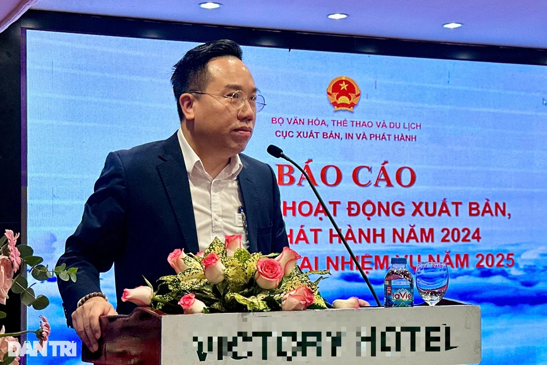 Ông Nguyễn Nguyên - Cục trưởng Cục Xuất bản, In và Phát hành (Nguồn: Dân trí)