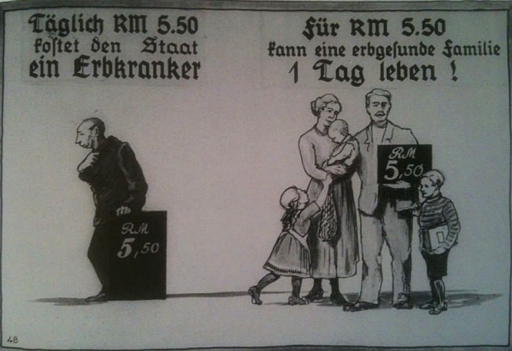  "<i>Mỗi ngày, một người bệnh di truyền tiêu tốn nhà nước 5,50 RM. Với 5,50 RM, một gia đình khỏe mạnh có thể sống được 1 ngày!"</i>