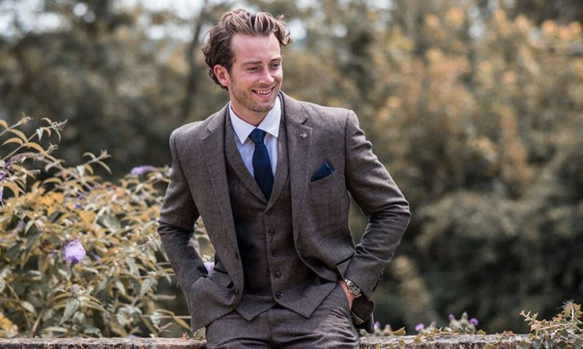 <i>Vest 3 mảnh là lựa chọn của nhiều chú rể mùa thu</i>