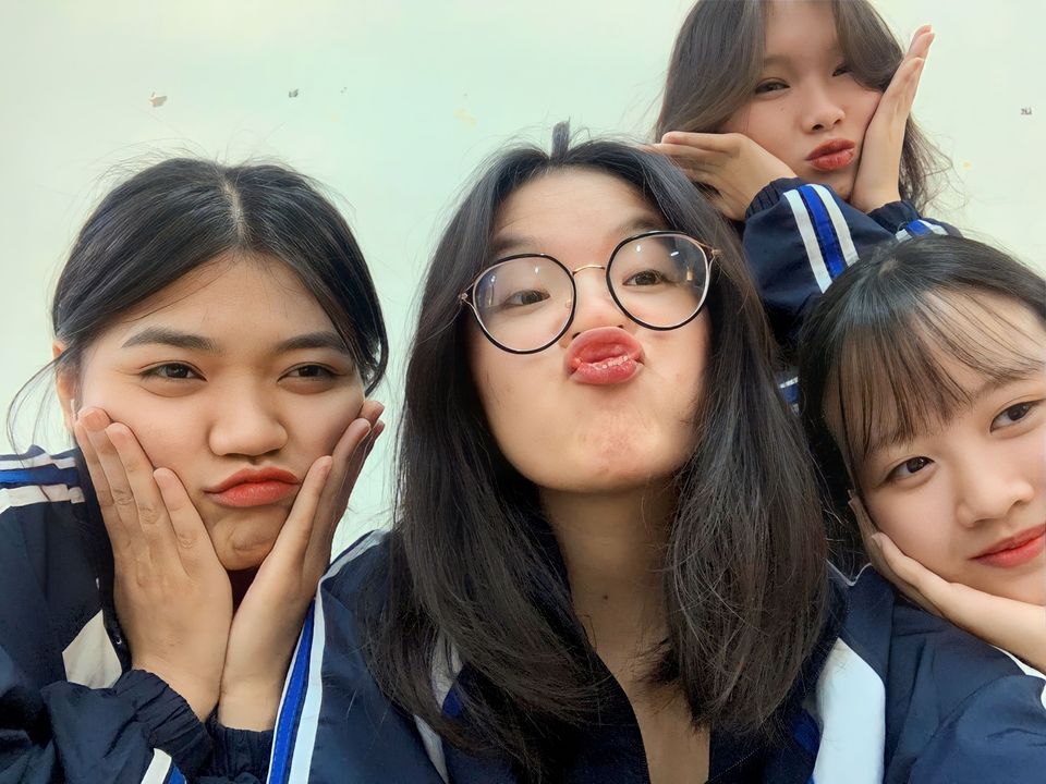 Ảnh nhóm bạn của mình