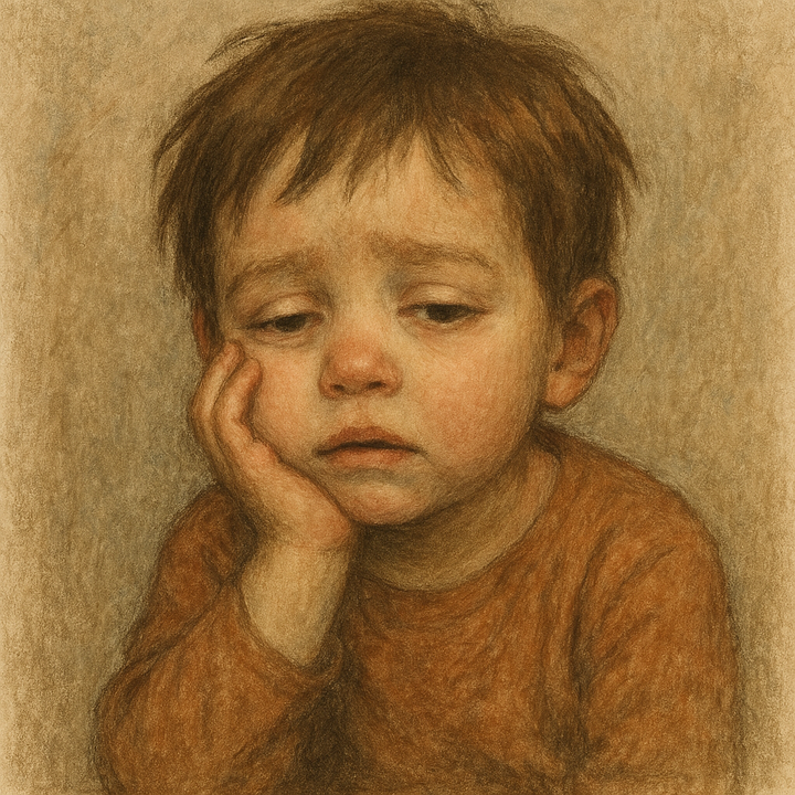 <i>Con cái đang quá mệt rồi</i>